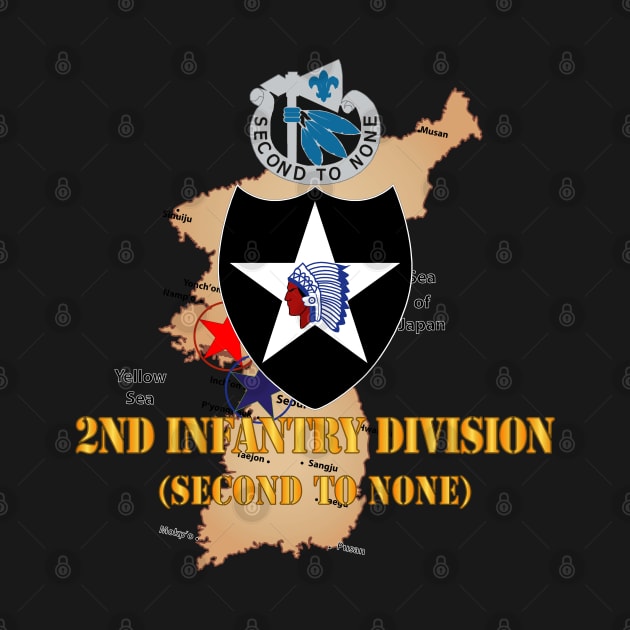 Korea Map - 2nd Infantry Div - Second to None - V1 by twix123844