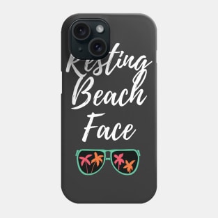 Resting Beach Face Phone Case