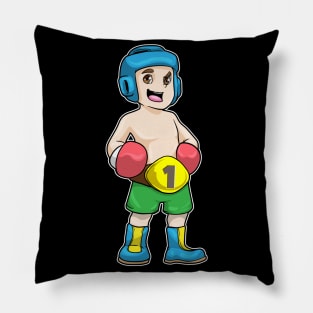 Boxer as Boxing champ with Head protection Pillow