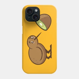 Kawaii Confused Kiwi Phone Case