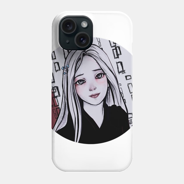 Pretty Asian Phone Case by anjarfelice