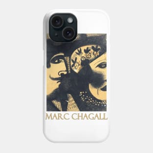 Two Heads (1918) by Marc Chagall Phone Case