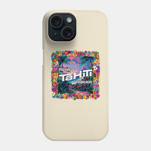 Tahiti, French Polynesia Phone Case by jcombs