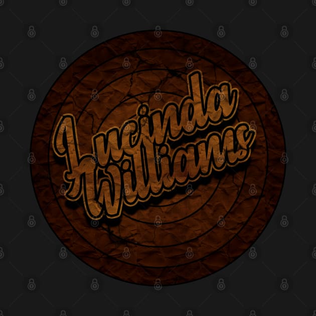 Circle Retro Lucinda Williams by Electric Tone