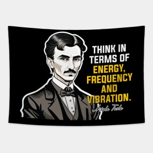 Nikola Tesla - Visionary Inventor and Scientist Tapestry