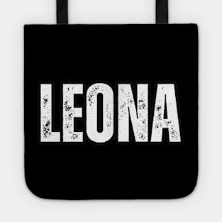 Leona Name Gift Birthday Holiday Anniversary Tote