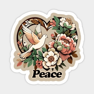 Peace Dove Magnet