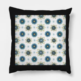 Byzantine white Empire Pillow