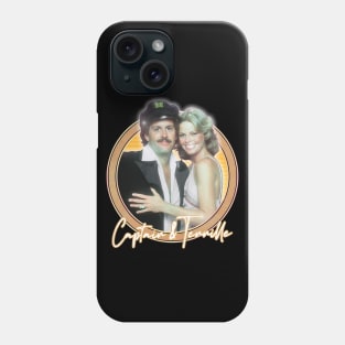 Captain & Tennille // Retro Fan Art Design Phone Case