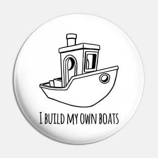 I build my own boats Pin
