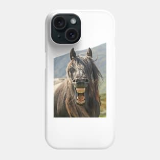 The "Laughing" Horse Phone Case