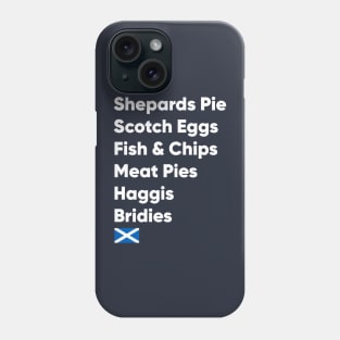 Highland Games Food Phone Case