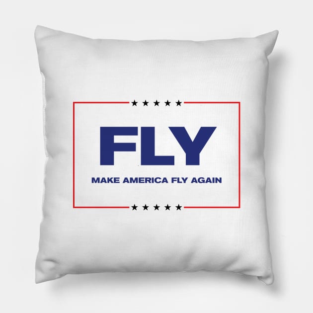 Fly on Mike Pence Vote 2020 President Election Parody Trump Pillow by A Mango Tees