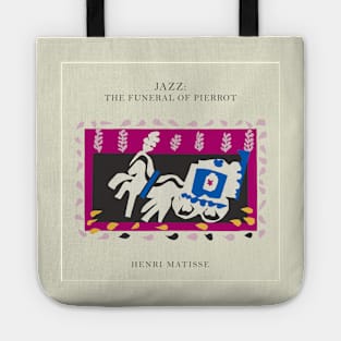 Henri Matisse - Jazz Series: The funeral of pierrot #61 Tote
