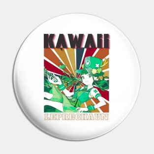 Kawaii Leprechaun Pin