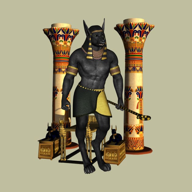 Anubis the egyptian god by Nicky2342