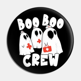 Boo Boo Crew // Funny Nurse Halloween Ghosts // Cute Hospital Halloween Pin