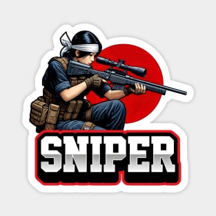 Sniper Girl Magnet