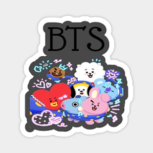 BT21 BTS Characters Magnet