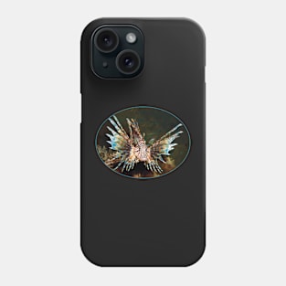 Lionfish | Fish hovering in the wide sea | Phone Case