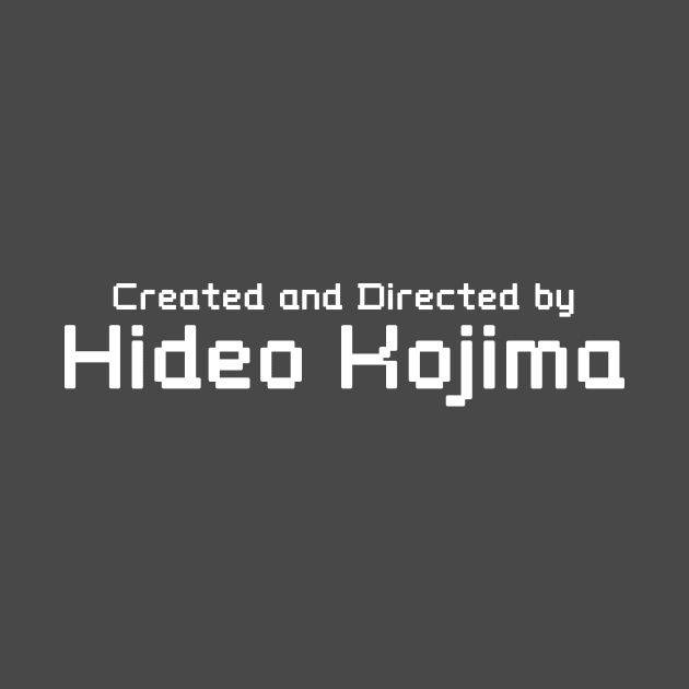 Hideo Kojima by RafaRodrix