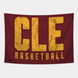 CLE Cleveland Basketball T-Shirt Cavs Tapestry