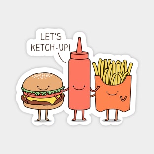 Let’s ketchup! Magnet