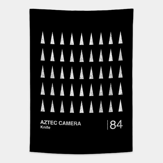 Aztec Camera / Minimalist Graphic Fan Artwork Design Tapestry by saudade