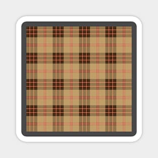 Twill Plaid Magnet