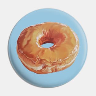 The Big Dip Donut Painting (no background) Pin