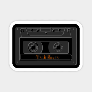 Tech House Cassette Magnet