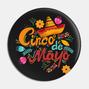 Cinco de mayo Pin