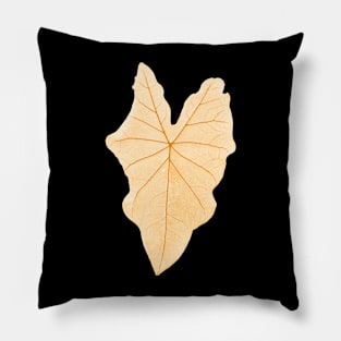 Leaf Yellow Pillow