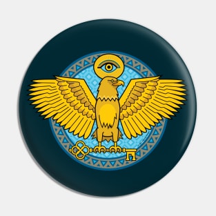 Visionary Gold Eagle Pin