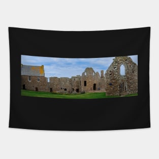 Panorama of Dunnottar castle in Aberdeenshire, Scotland Tapestry