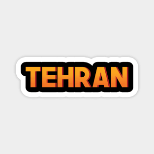 Tehran - Simple Magnet