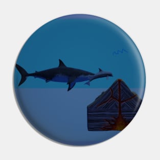 Kids 3D Art Under the sea Pin