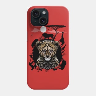 Gepard in Africa Phone Case