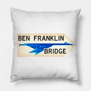 Bicentennial sign Pillow