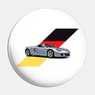 Carrera GT German Print Pin