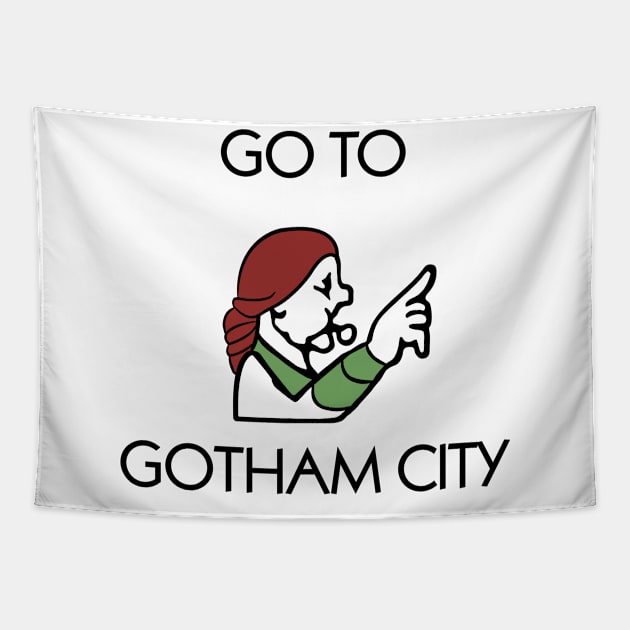 Go to Gotham Tapestry by Jawes