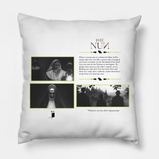 The Nun Synopsis Design Pillow