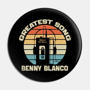 Benny Blanco Pin