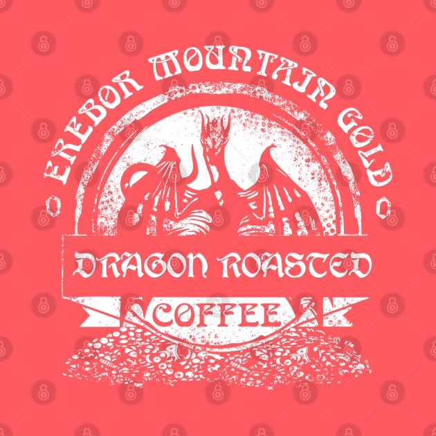 Erebor Mountain Gold Coffee by WarbucksDesign