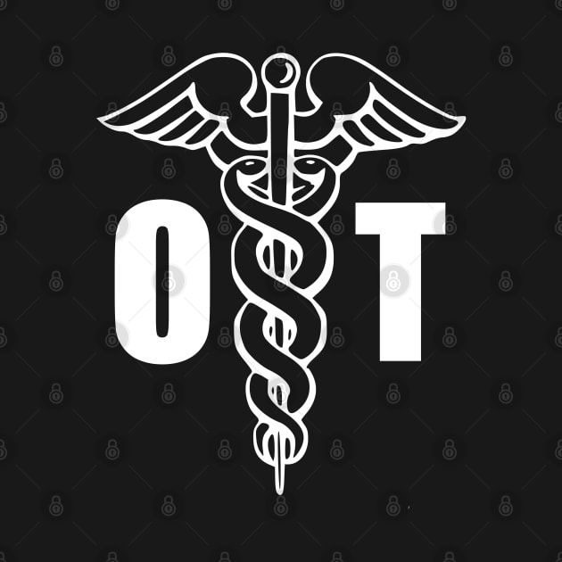 Occupational Therapist Therapy OT Caduceus by BDAZ