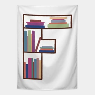 F Bookcase Tapestry