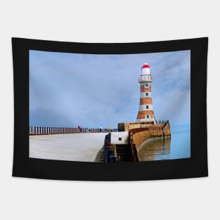 Roker Pier and Lighthouse, Sunderland, North East England Tapestry