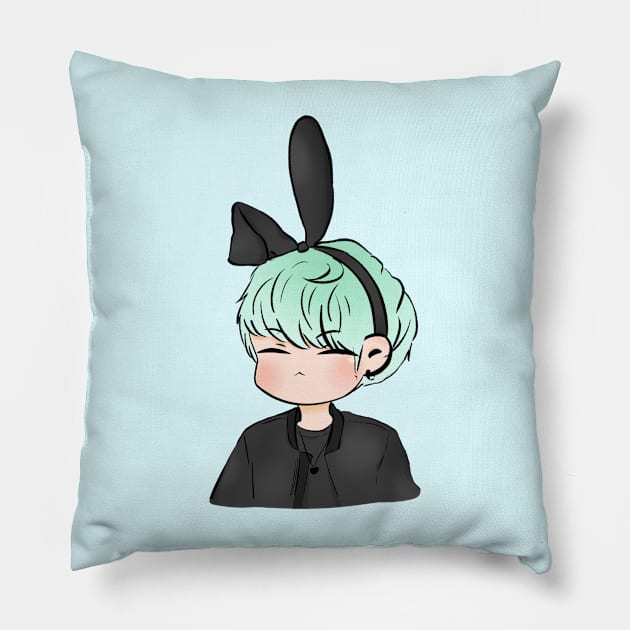 YOONGI Pillow by aextheticxtrash