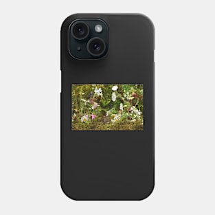 mouse in the wild flowers Phone Case