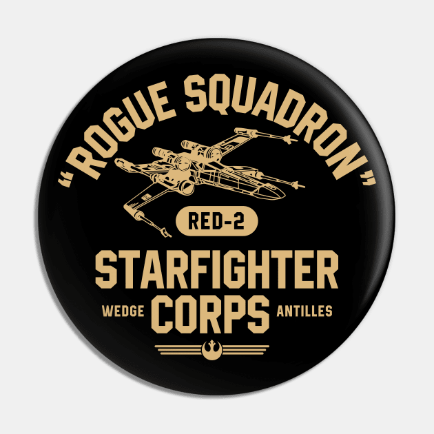 Rogue Squadron Wedge Antilles Pin by Vault Emporium